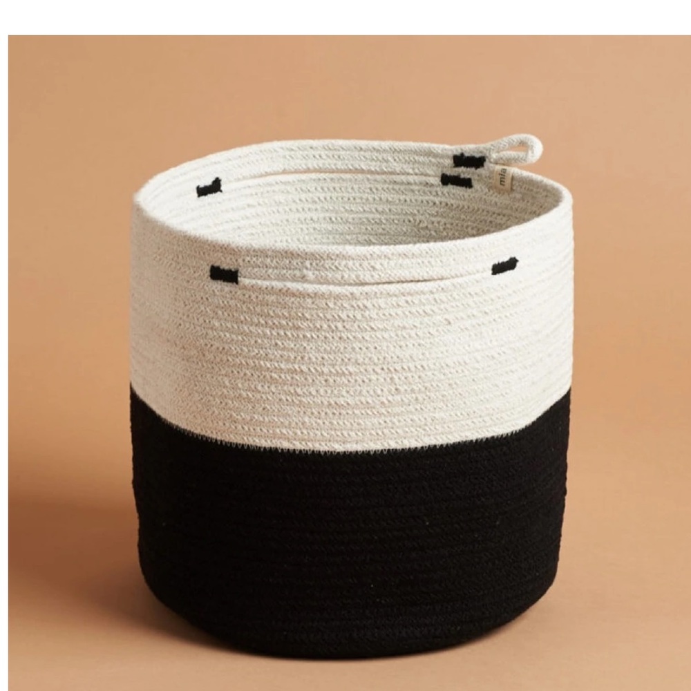 Foldable cotton basket - Picture 3 of 8